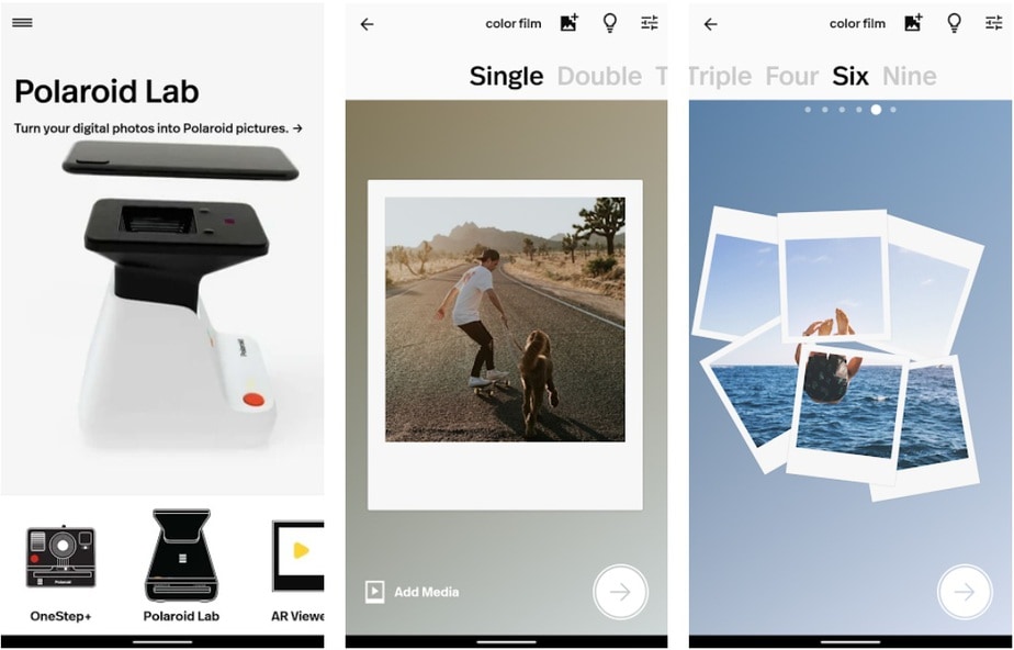Aplicación Polaroid para Android, aplicación Polaroid Maker 