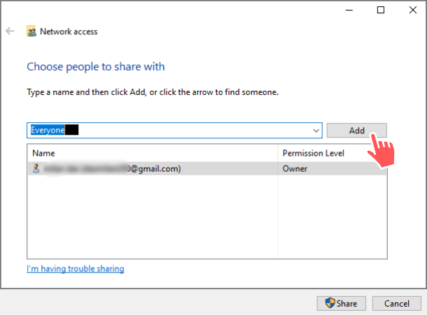 compartir archivos windows 10 sin contraseña